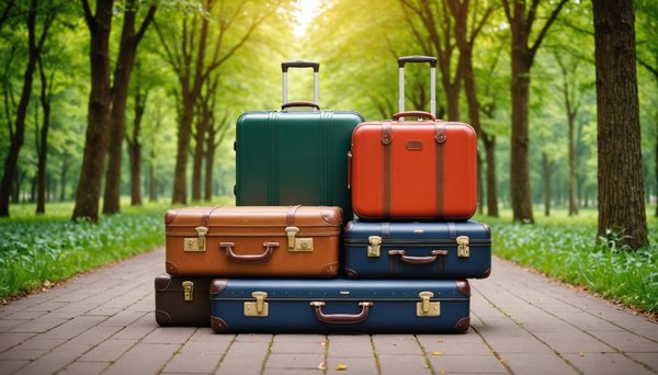 valises légères et résistantes adaptées aux vacances en nature